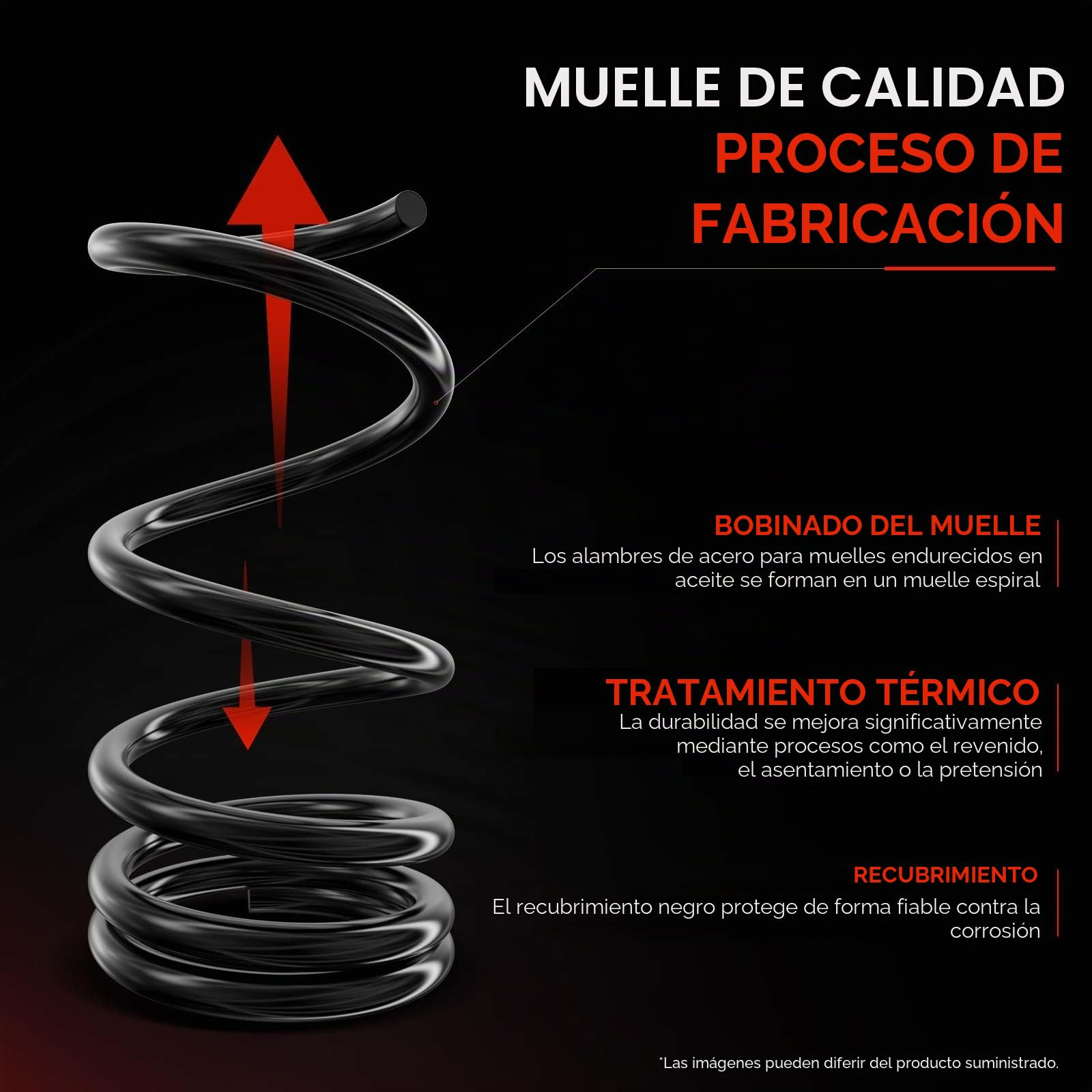 Frankberg 2 muelles de suspensión para eje trasero 701511105M | Compatible con: T.r.a.n.s.p.o.r.t.e.r IV Bus Kasten Pritsche/Fahrgestell
