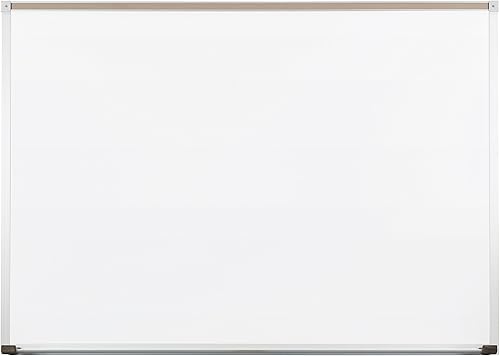 Best-Rite 212AB Deluxe Dura-Rite Pizarra blanca de borrado en seco, borde de aluminio y maprail, 2 x 3 pies