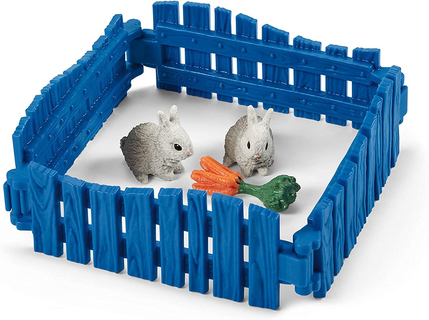 SCHLEICH 42502 Tierarzt-Praxis mit Haustieren, für Kinder ab 3+ Jahren, Farm World - Spielset, 35 x 32 x 17 cm