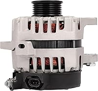 Vista 19 de SCITOO Nuevo alternador apto para Nissan para Pickup D21 2.4L 1995 1996 1997 2.4-12V 60 Amp CW 1-Groove Polea, reemplazo OE 23100-0S300