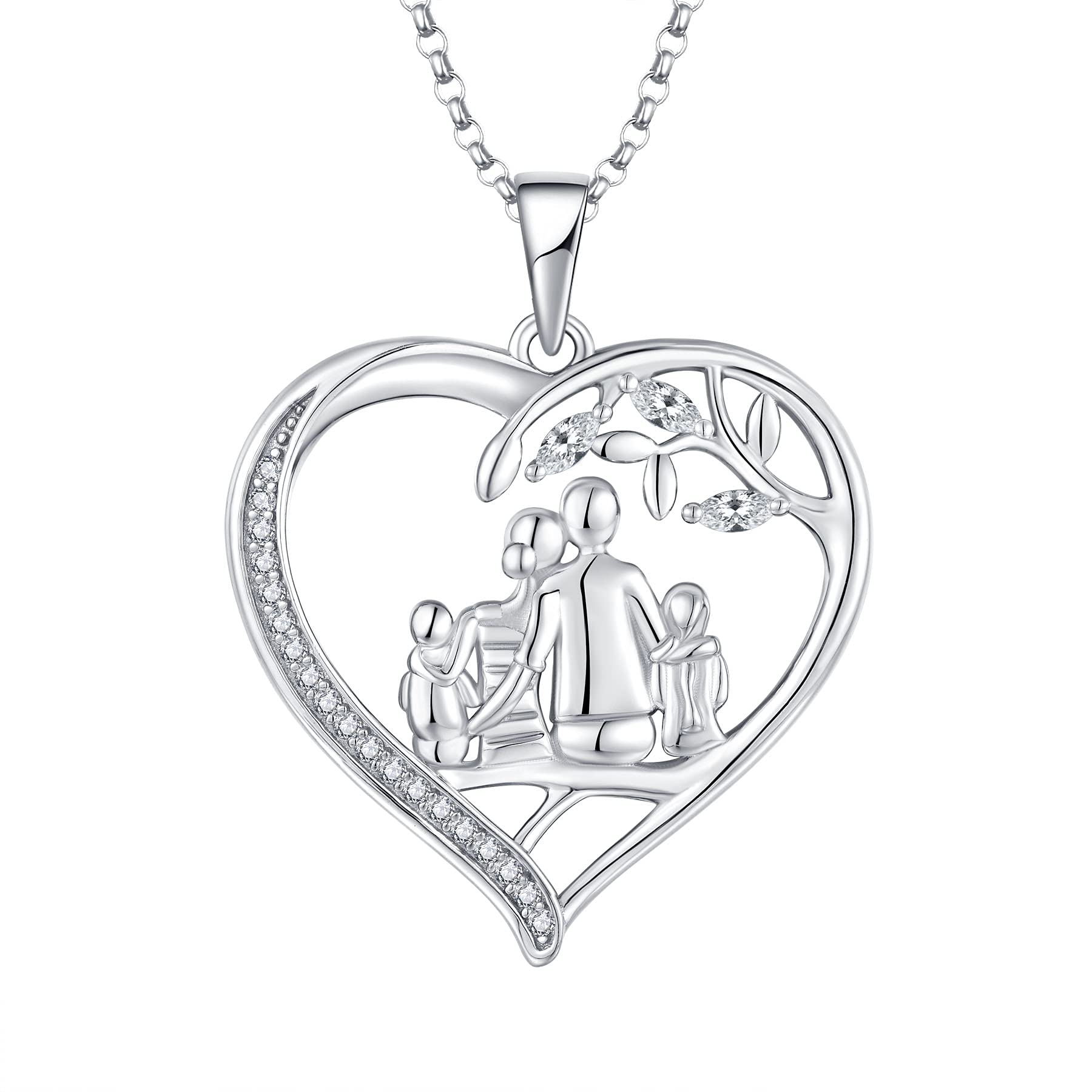 Familie ketting, boom van het leven ketting, stamboom, BOOM VAN LIEFDE