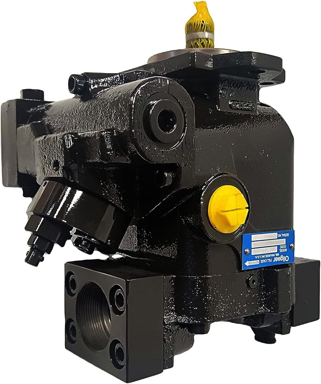 Solarhome New Hydraulic Pump AT428960 with Double Valve Compatible with John Deere Backhoe Loader 410G 410E Trucks Articulated Dump