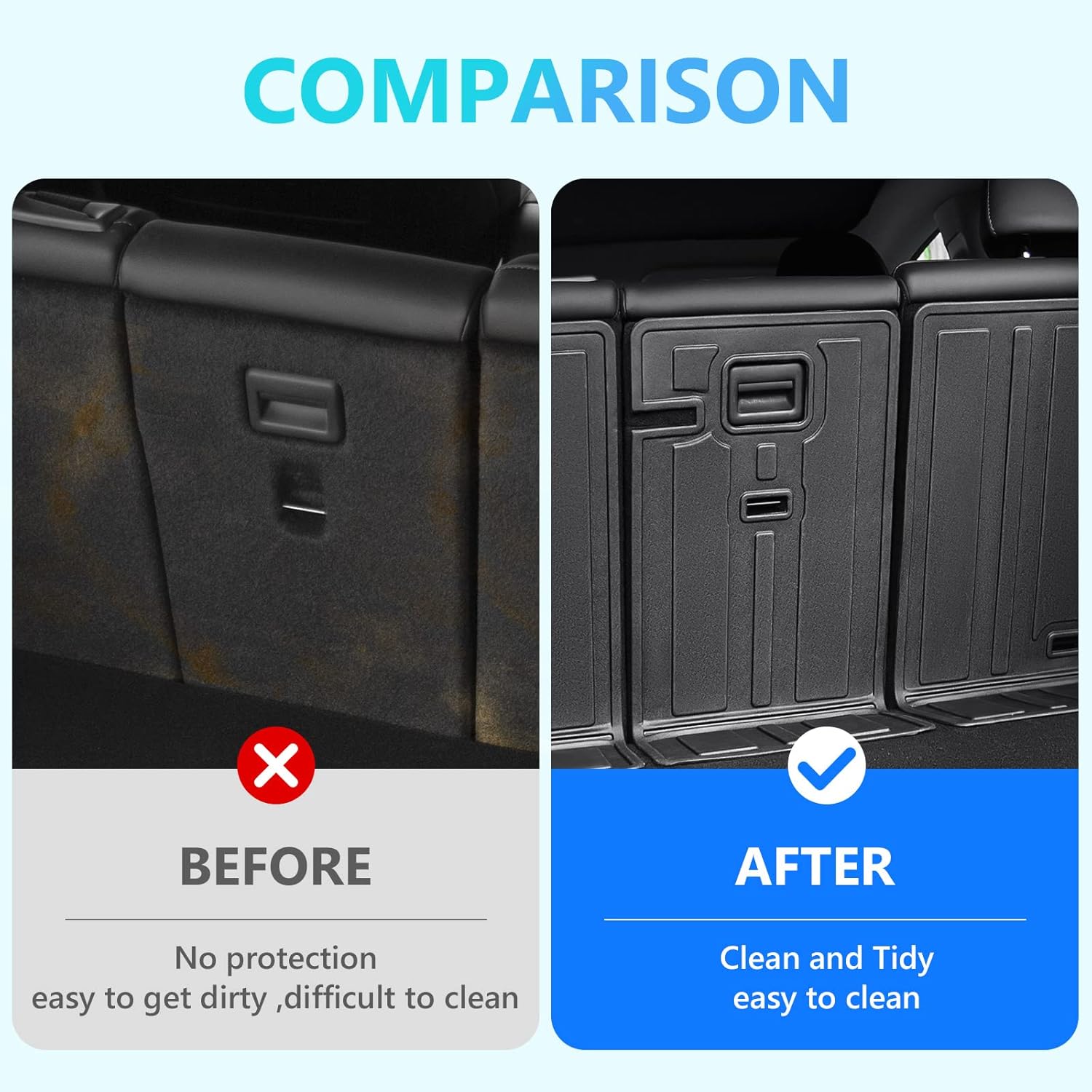 Buy powoq Fit 2020-2023 Tesla Model Y Trunk Mat Cargo Mat Cargo Liners ...