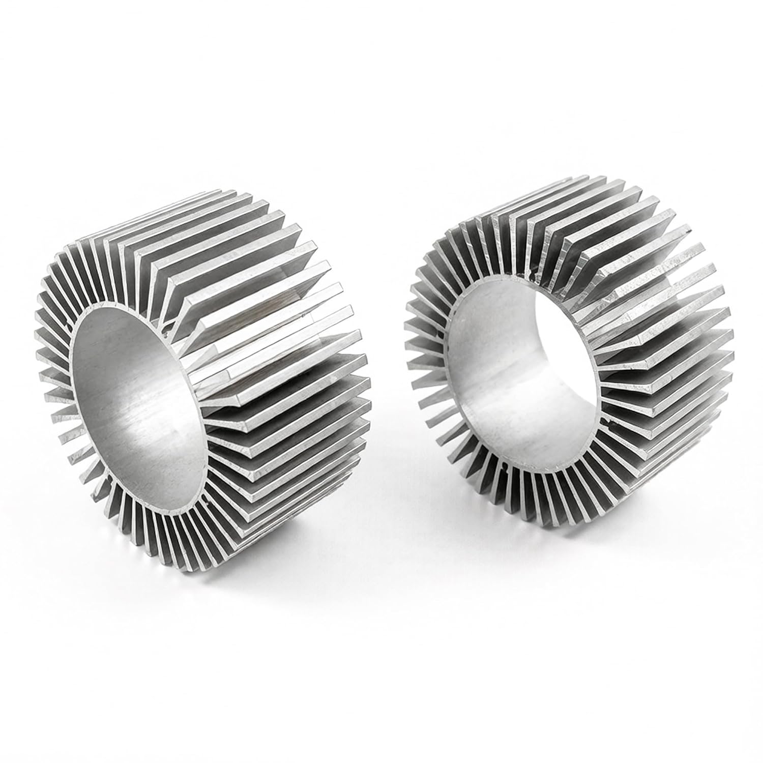 CHANCS Heatsink 110mm(4-21/64") OD 50mm(1-61/64") ID 40mmH Radiator 2PCS