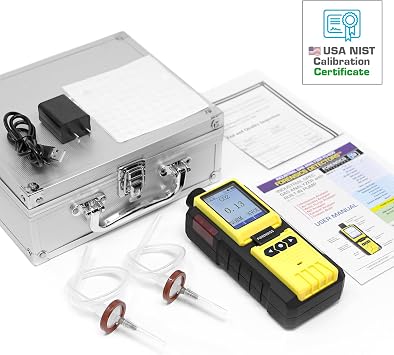 Carbon Dioxide Analyzer for Headspace Analysis by FORENSICS | Modified Atmosphere Packaging Analyzer | USB Recharge | Computer Data Logging | USA NIST Traceable Calibration | 0-100% CO2 |