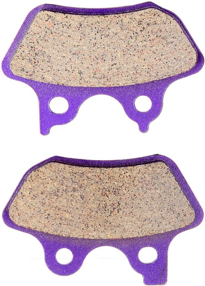ECCPP Brake Pads Fits for Softail, Heritage Classic, Fat Boy, Dyna Electra Glide, Sportster XLH883R/2000 2001 2002 2003 2004 2005 2006 2007, FA400 Rear Brake Pads