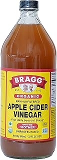 Bragg Organic Raw Apple Cider Vinegar, 32 Ounce - 1 Pack