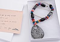 Vista 53 de MESHA Brown Jewelry Gift Boxes with Lids 10 PC, 6x5x1 Cotton Filled Jewelry Boxes, Necklace Gift Box, Bracelet Gift Box, Earring Box, Bulk Jewelry