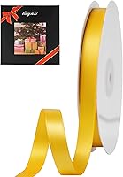 Vista 43 de LIUYAXI Cinta de satén roja de doble cara, 1/4 pulgadas x 50 yardas continuas, cintas finas perfectas para envolver regalos, tarjetas de invitación