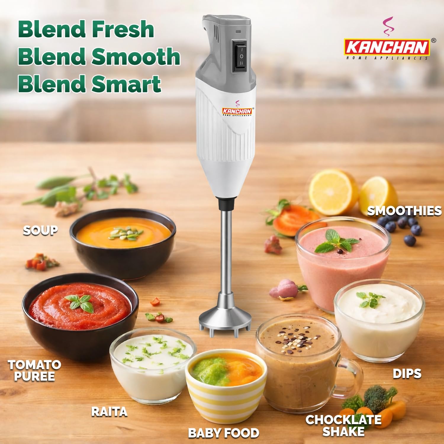 Kanchan Majesty Hand Blender - Powerful & Versatile -2