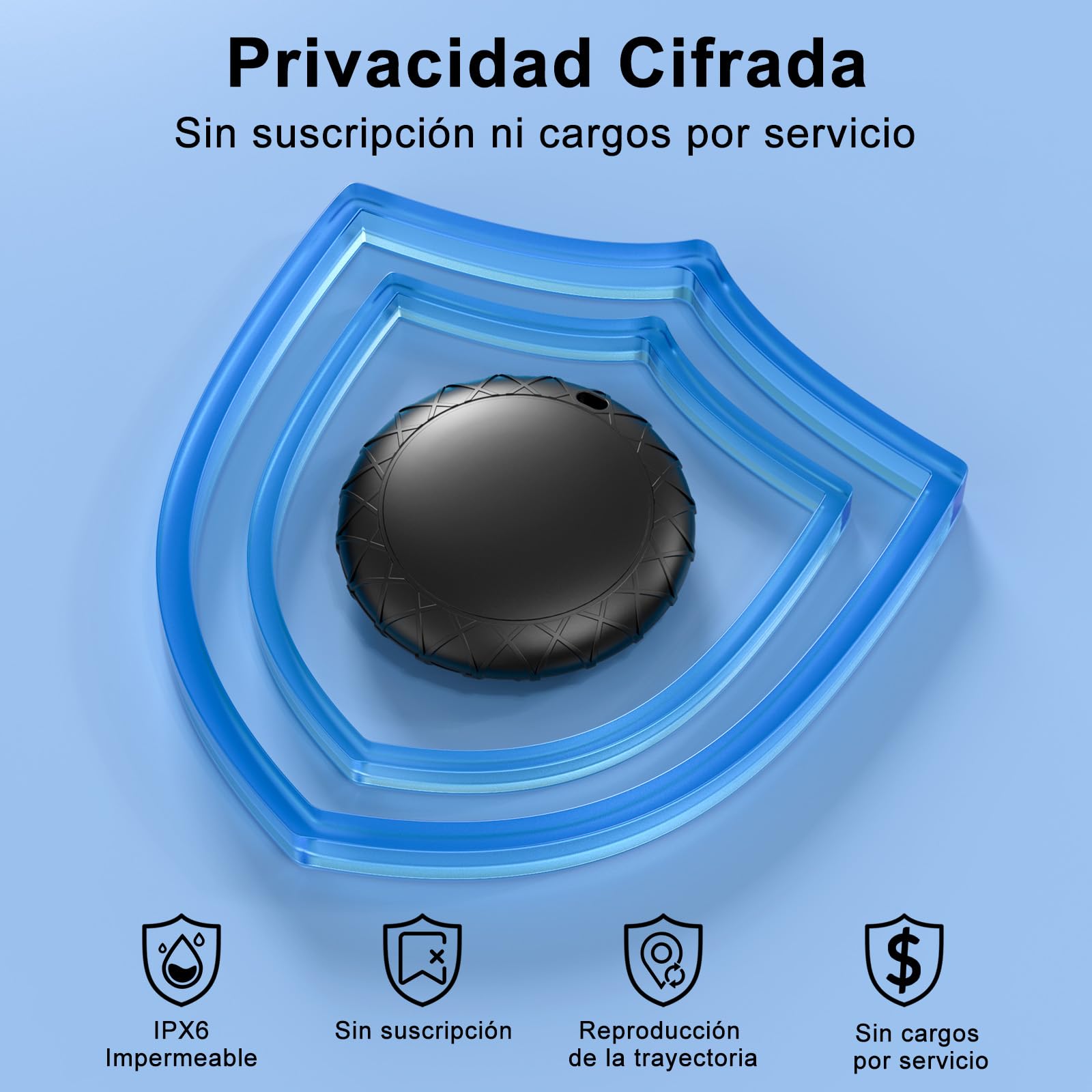 GPS Coche localizador, 2026 Localizador GPS para Coche, Compatible con Android y iOS, Seguimiento en Tiempo Real, Mini magnético para Coches Tracker rastreador para Coches Sin cuota mensual -Negro - 4