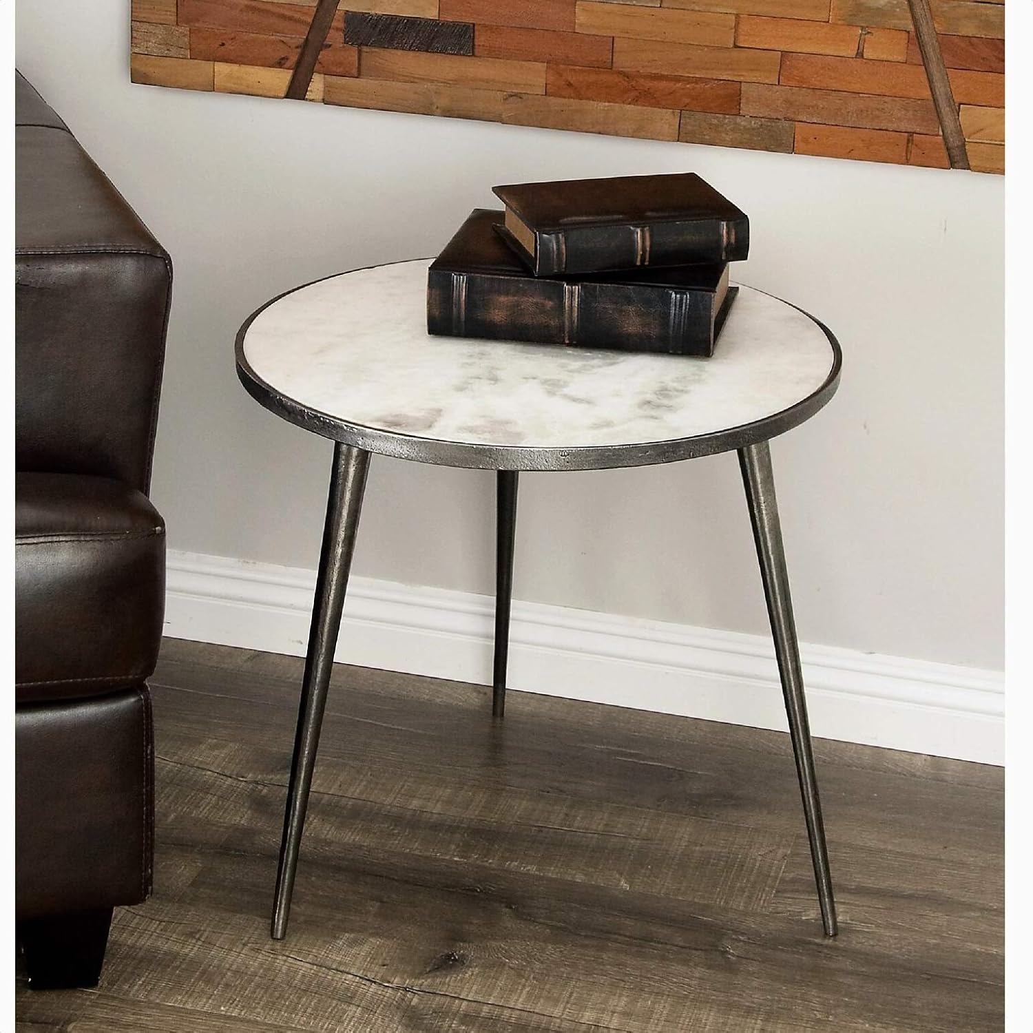 Arkadelphia Marble End Table, Adult Assembly Required No