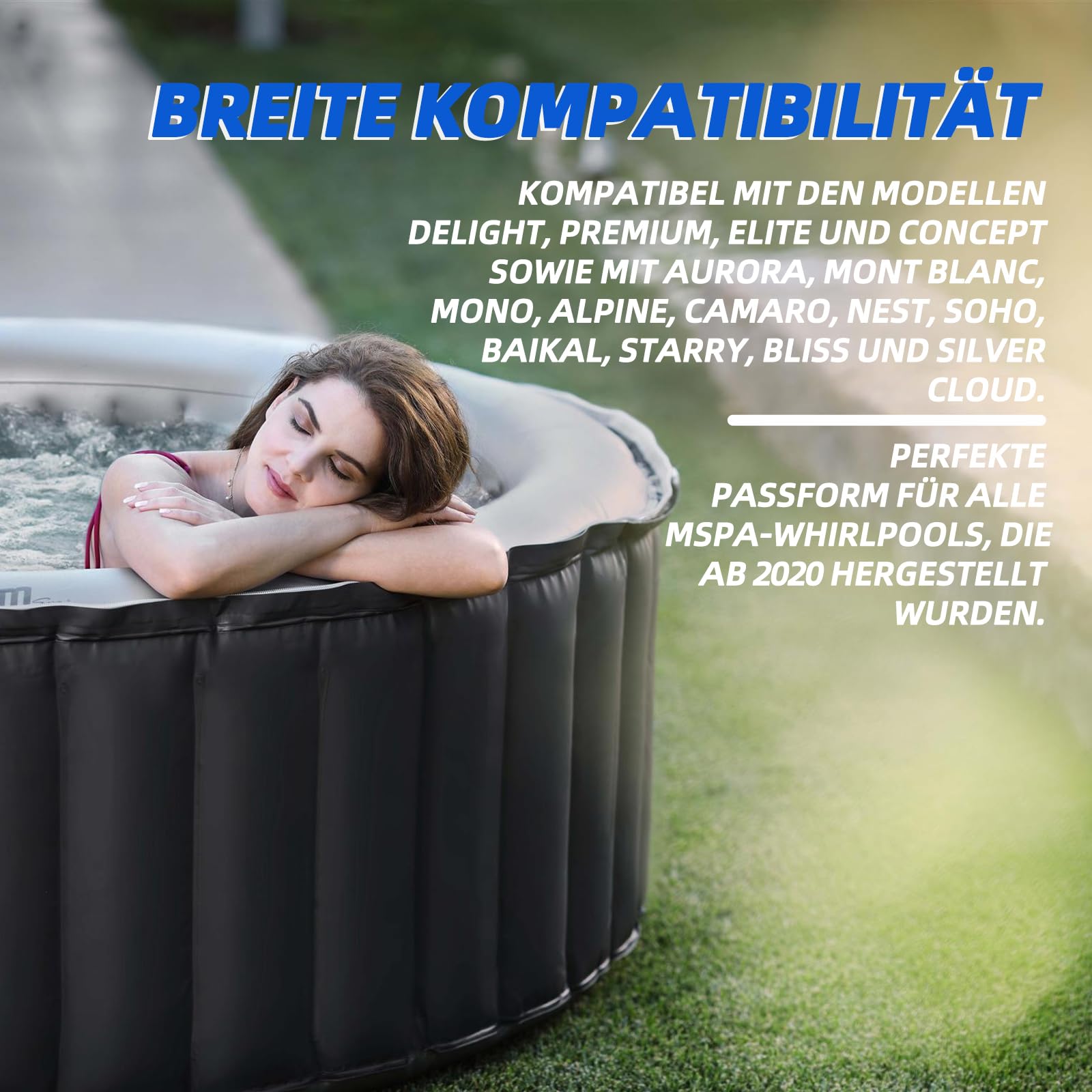 8 sztuk zamiennych wkładów filtrujących do wody, kompatybilne z modelami MSpa Whirlpool od 2020 roku, filtry do nadmuchiwanych basenów, gorących łodzi podwodnych i SPA, zestaw 8 sztuk