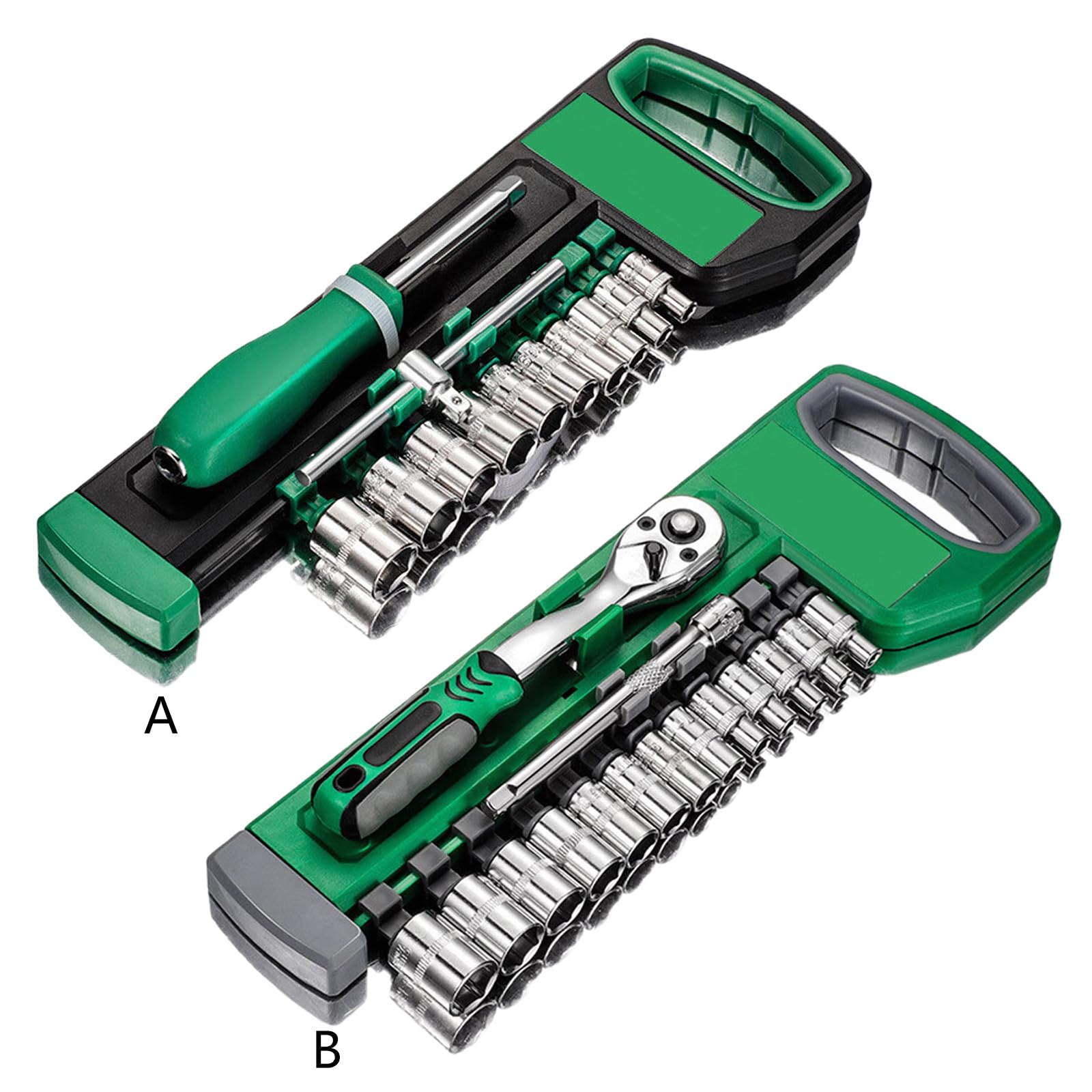 Set di chiavi a bussola progettate con precisione, struttura in acciaio trattato termicamente, applicazioni funzionali nella lavorazione del legno e nei macchinari, kit di chiavi multiple per
