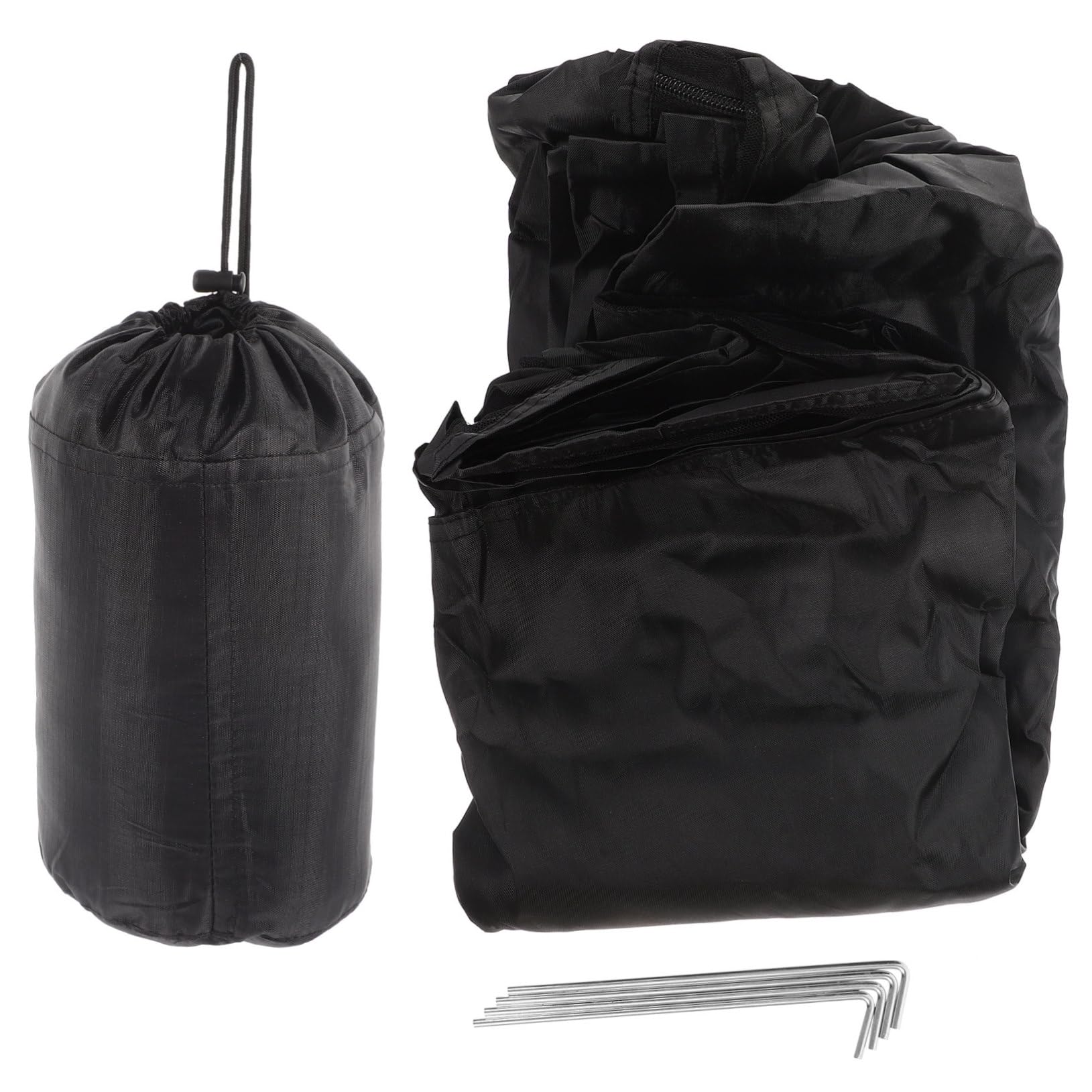 Moustiquaire de camping portable avec porte zippée et fond de tente étanche Oxford