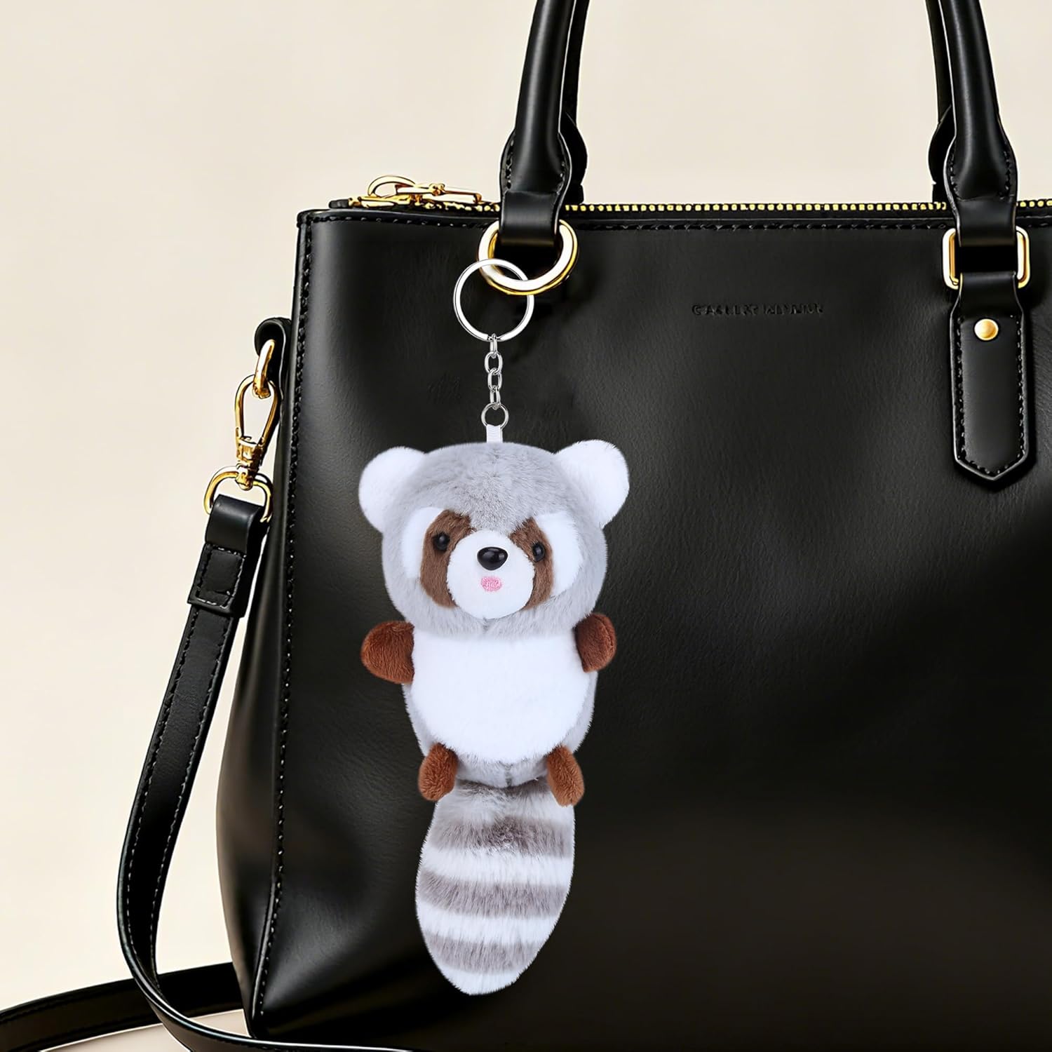 Kawaii Plush Keychain Cute Plushies Bag Charm for Women Girls - Image 7