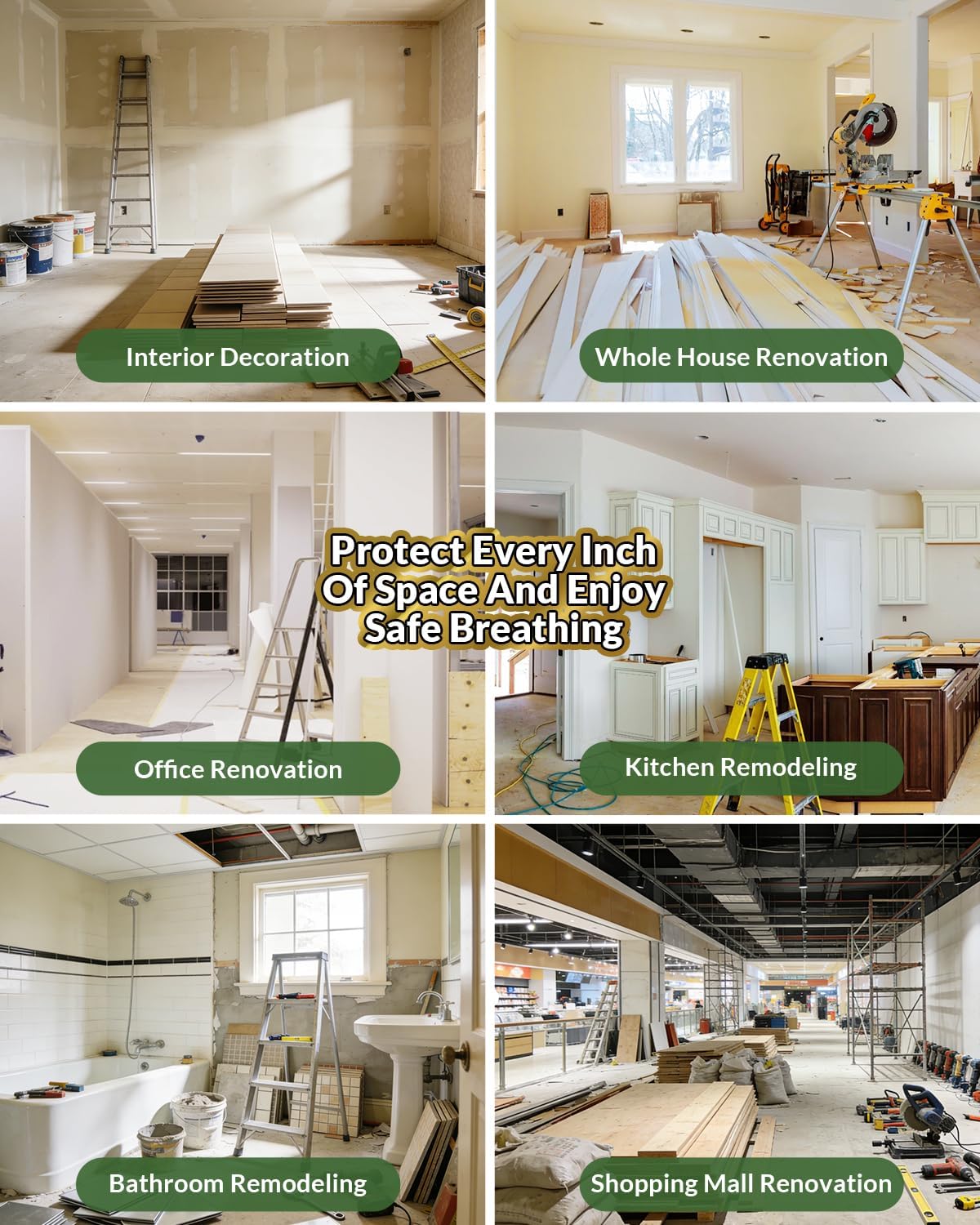 F301H HEPA Filter for Air Shield 550 HEPA Air Scrubber - Stage 2 550 Air Filter, H13, 16 x 19 x 2" Replacement Filter Compatible with bluedri, dri-eaz, phoenix & bear Air shield Models, 3Pack - Image 7