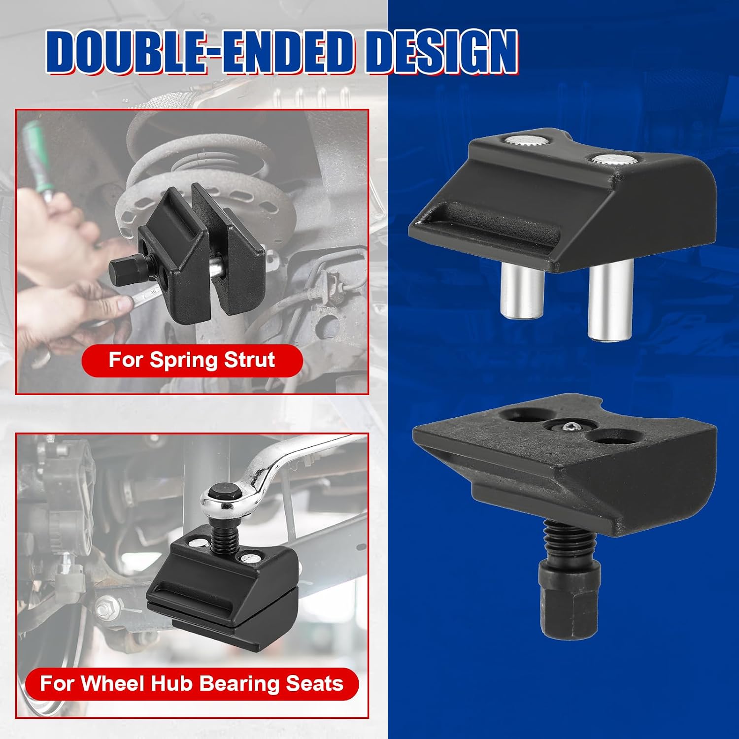 NYXOVA Car Suspension Strut Split Spreader Hub Steering Knuckle Spreader, Universa Suspension Strut Split Spreader for Most Vehicle Brand and Model, Premium Suspension Strut Spreader Tool