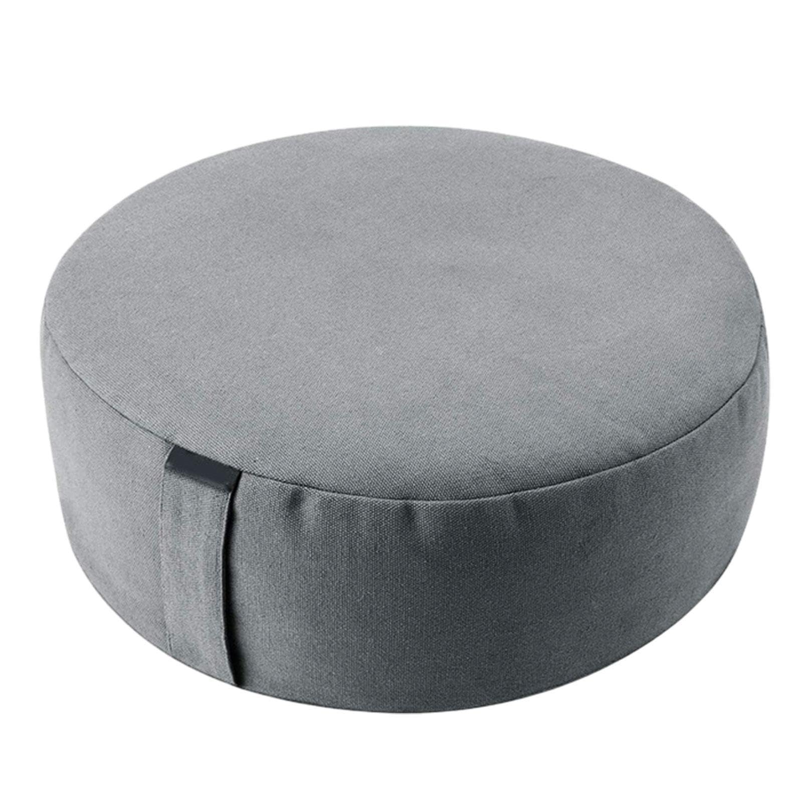 F Fityle Cuscino da Meditazione Cuscino da Pavimento Rotondo, Morbido e Confortevole, con Cerniera, Cuscino da Meditazione per casa, Balcone, Ufficio, Donne