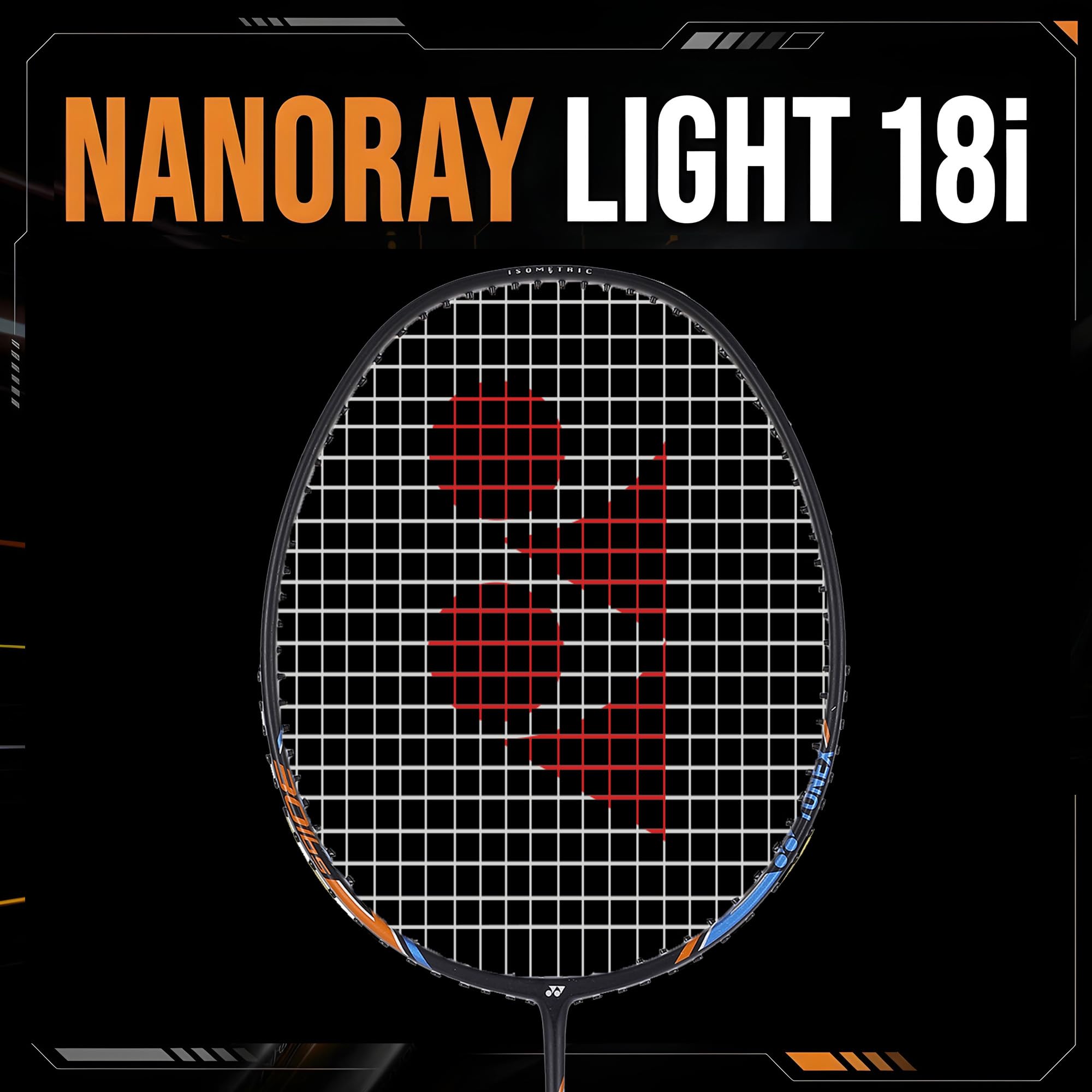 YONEX Nanoray 10F Hi-Flex Pre-Strung Badminton Racquet