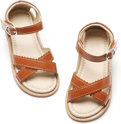 Kiderence Sandalias para niñas pequeñas, zapatos para niñas, sandalias para niñas pequeñas