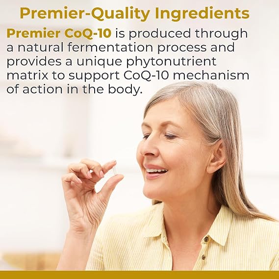 Premier Research Labs CoQ10 - Coenzyme Q10, Co Q 10 Supplement, 100mg Capsules, Ubiquinol Co Enzyme Q-10 with Red Algae & MCT Oil - 50 Vegetarian Capsules