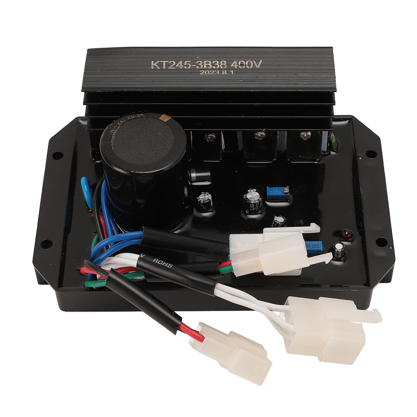 TOPINCN Controlador Regulador de Voltaje Generador de Gasolina Regulador de Voltaje Automático Estabilizador Monofásico Accesorios de Generador