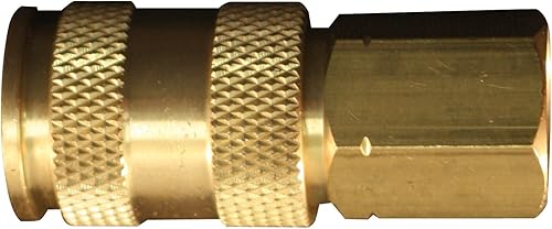 Milton Industries (S-766) Acoplador de alto flujo femenino FNPT de 3/8" FNPT