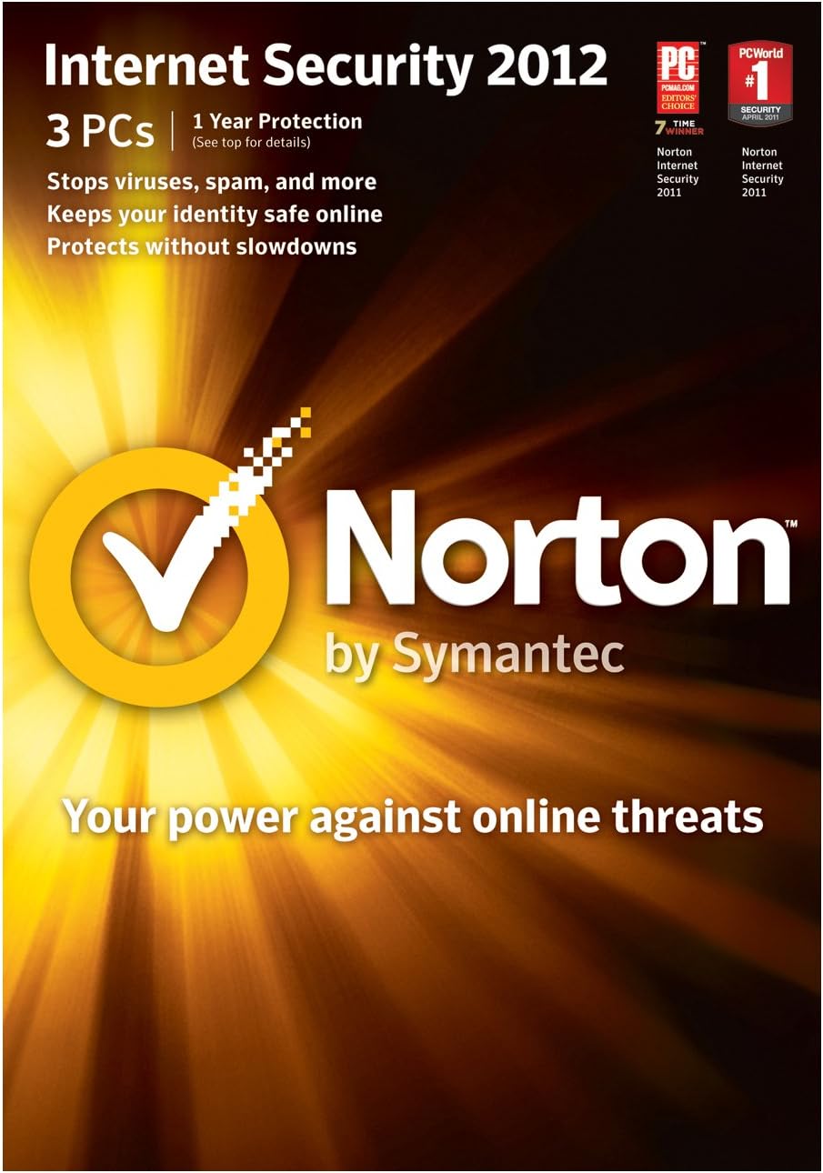 Norton Internet Security 2012 - 1 User / 3 PC [Old Version]