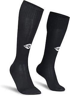 Nivia Plain Encounter Football Stockings, Micro Yarn Stockings, For Men &amp; Women, Knee Length Stockings, Football Socks, So...