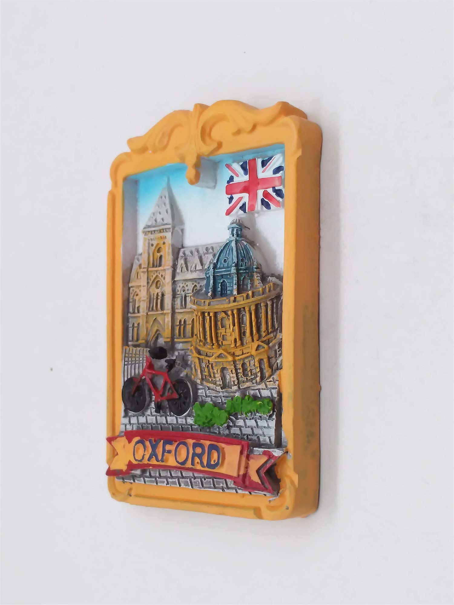Calamita da frigorifero 3D Inghilterra UK a forma di cuore souvenir turistico adesivi magnetici in resina magnete per frigorifero decorazione casa e cucina dalla Cina (Inghilterra