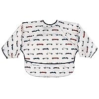 Vista 23 de Tiny Twinkle - Babero a prueba de suciedad para bebés y niños pequeños, bonito, de manga larga, impermeable, lavable a máquina, cierre a prueba