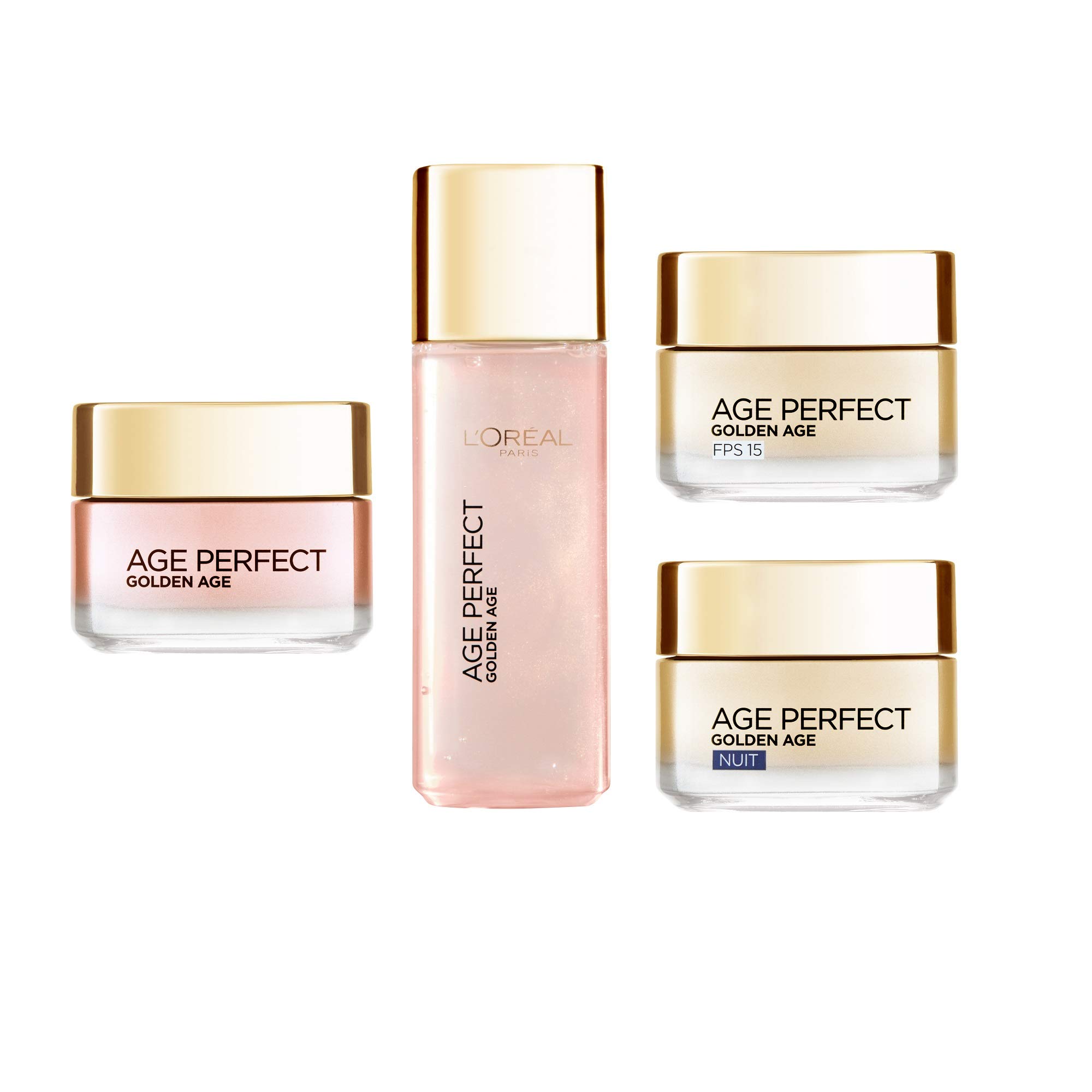 L'Oréal Paris - Age Perfect - Golden Age - Soin Nuit Re-Fortifiant - Anti-Relâchement & Eclat - Peaux Matures - 50 mL