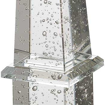 Amazon.com: A&B Home Crystal Decor Lighting Obelisk Accent