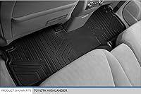 Vista 4 de MAXLINER - Juego de alfombrillas de 2 filas para Toyota Highlander 2008-2013