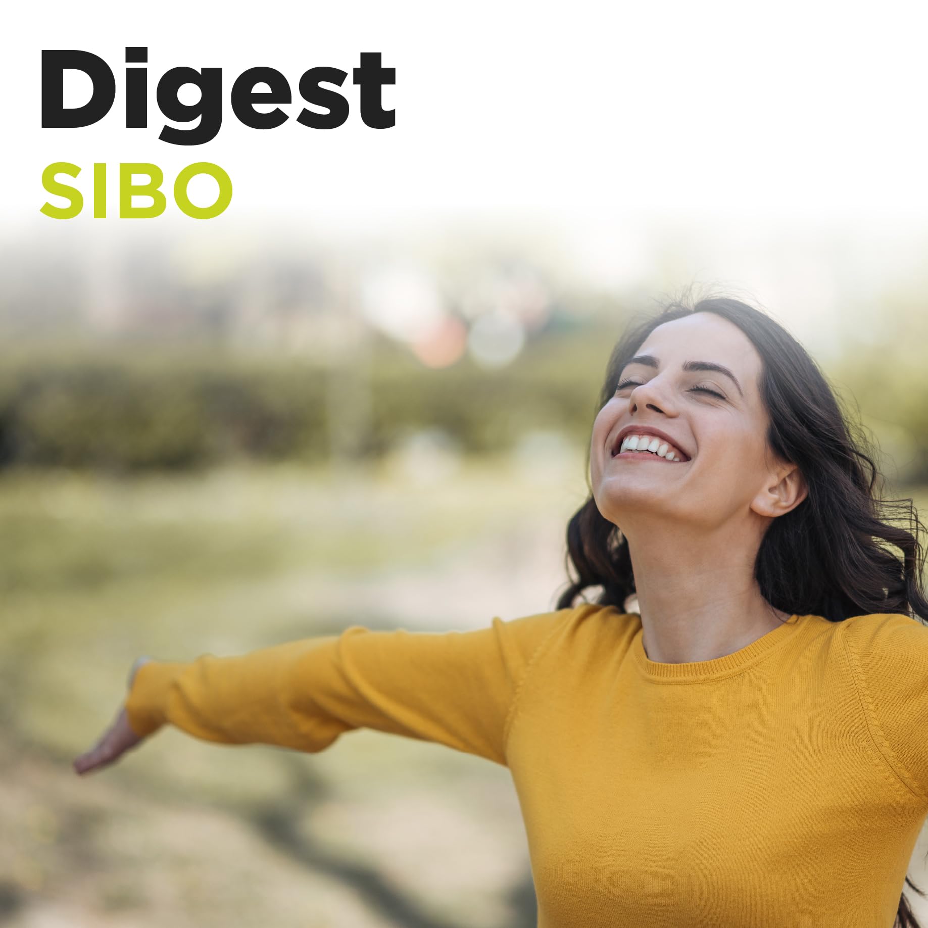 DigestSIBO - Niveles y Distribución Normal de la Flora Intestinal - Con Oregano, Hinojo, Tomillo, Melena de León, L-Glutamina y Biotina | ELADIET