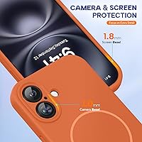 Vista 1220 de Miracase Funda diseñada para iPhone 13 Pro Max con protector de pantalla, [forro de microfibra suave antiarañazos], funda protectora de silicona