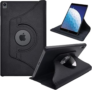 CEDO iPad Pro (1st Gen) / Air 3 (3rd Gen) 10.5 inch Flip Cover | Leather Finish | 360 Degree Rotate Back Cover | Shockproo Price In India