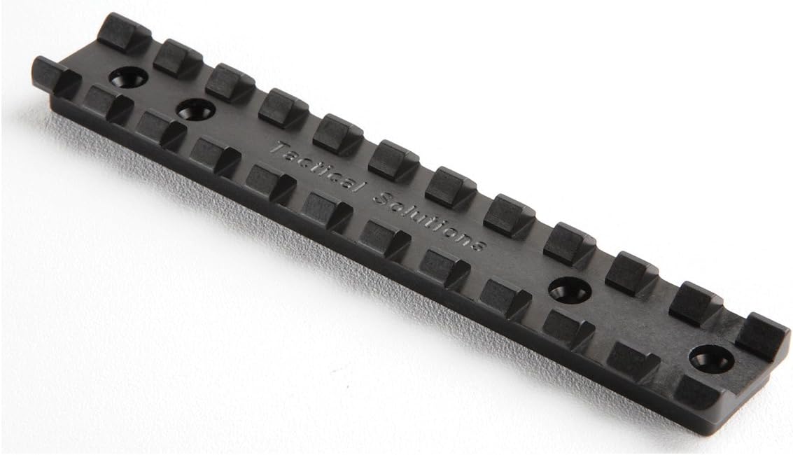 Tactical Solutions Picatinny Style Ruger 10/22 Base, Matte Black