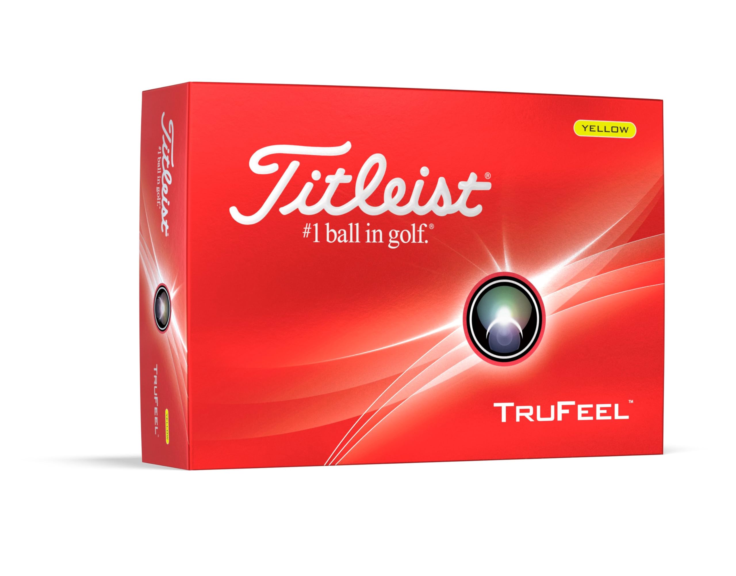Titleist TruFeel Golfbälle weiß [12 Bällepack]