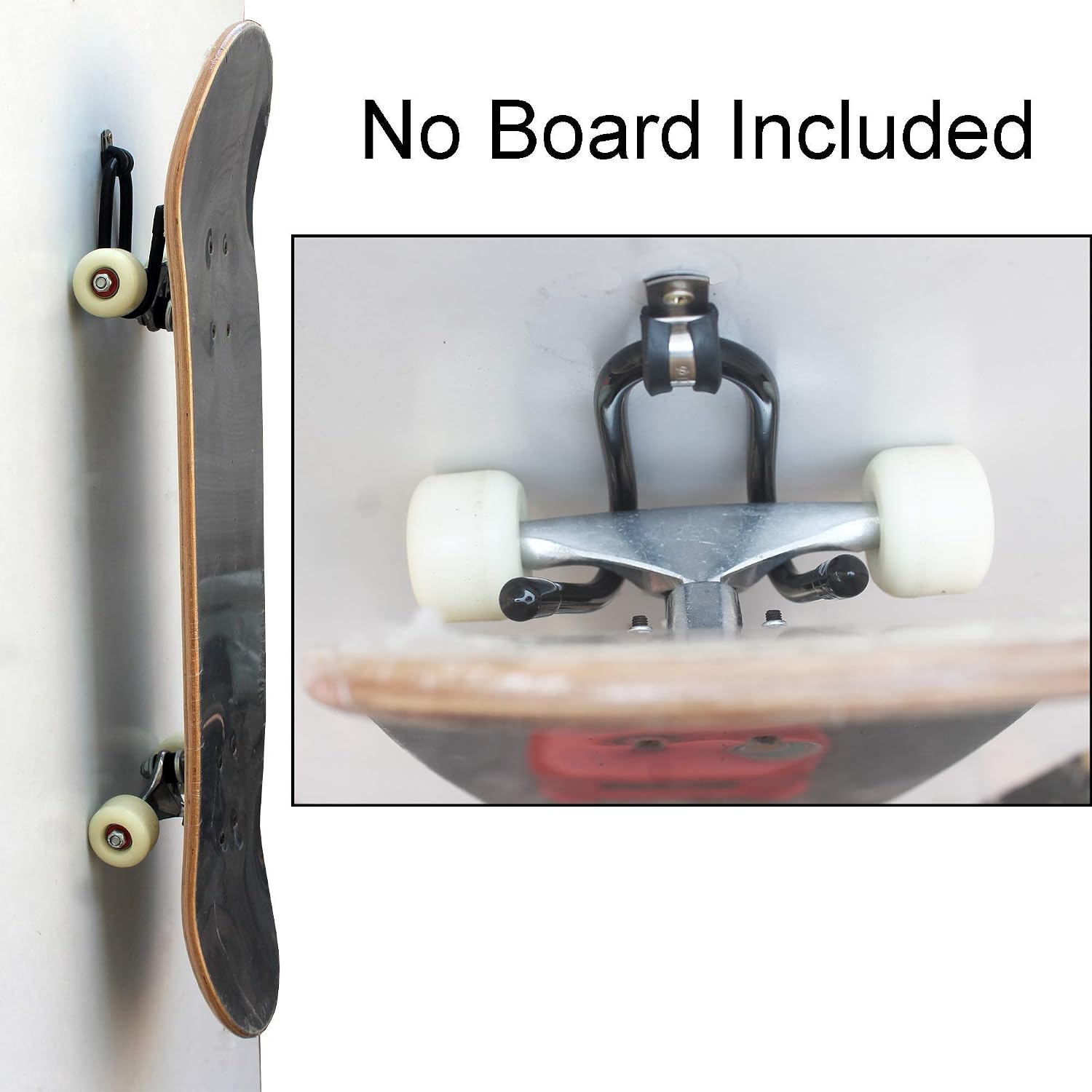 Skateboard Wall Hanger Wall Storage Clip Skateboard Wall Rack Wall Mount - for Skateboard and Longboard - 1/PK