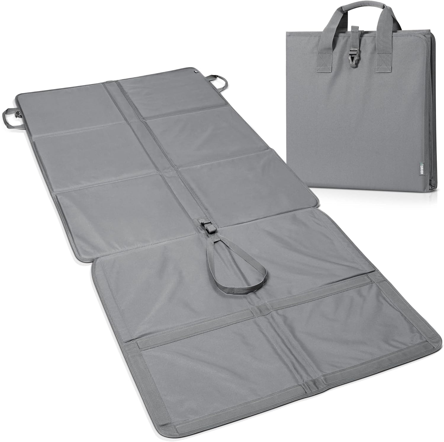 Savior Equipment Tactical Shooting Mat: Deluxe Padded Foldable w/ Bipod Preload, Dust Cover & Quick Release Handle