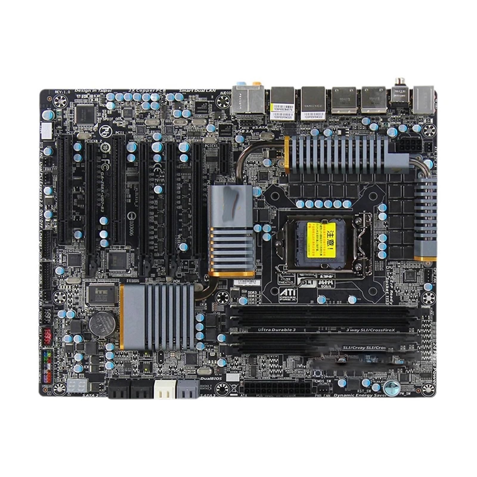 Carte mère Z68 pour processeur I7 GA-Z68X-UD7-B3 Socket LGA 1155 DDR3 32 Go