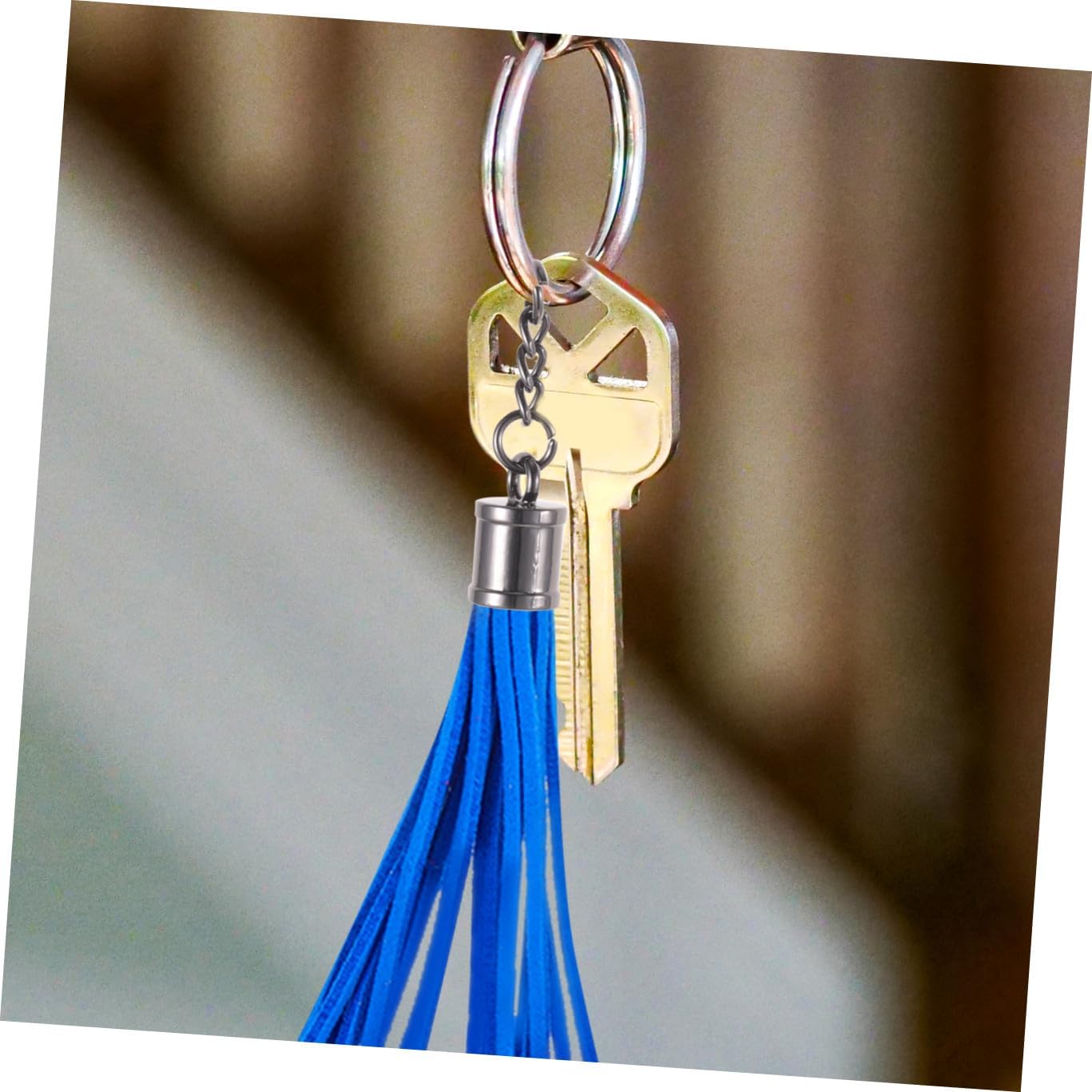 STOBOK 40pcs Metal Tassel End Caps Tassel Cap Screw for Jewelry Making Multi-Function Rope Ends Supplies Easy to Add Clasp Connector