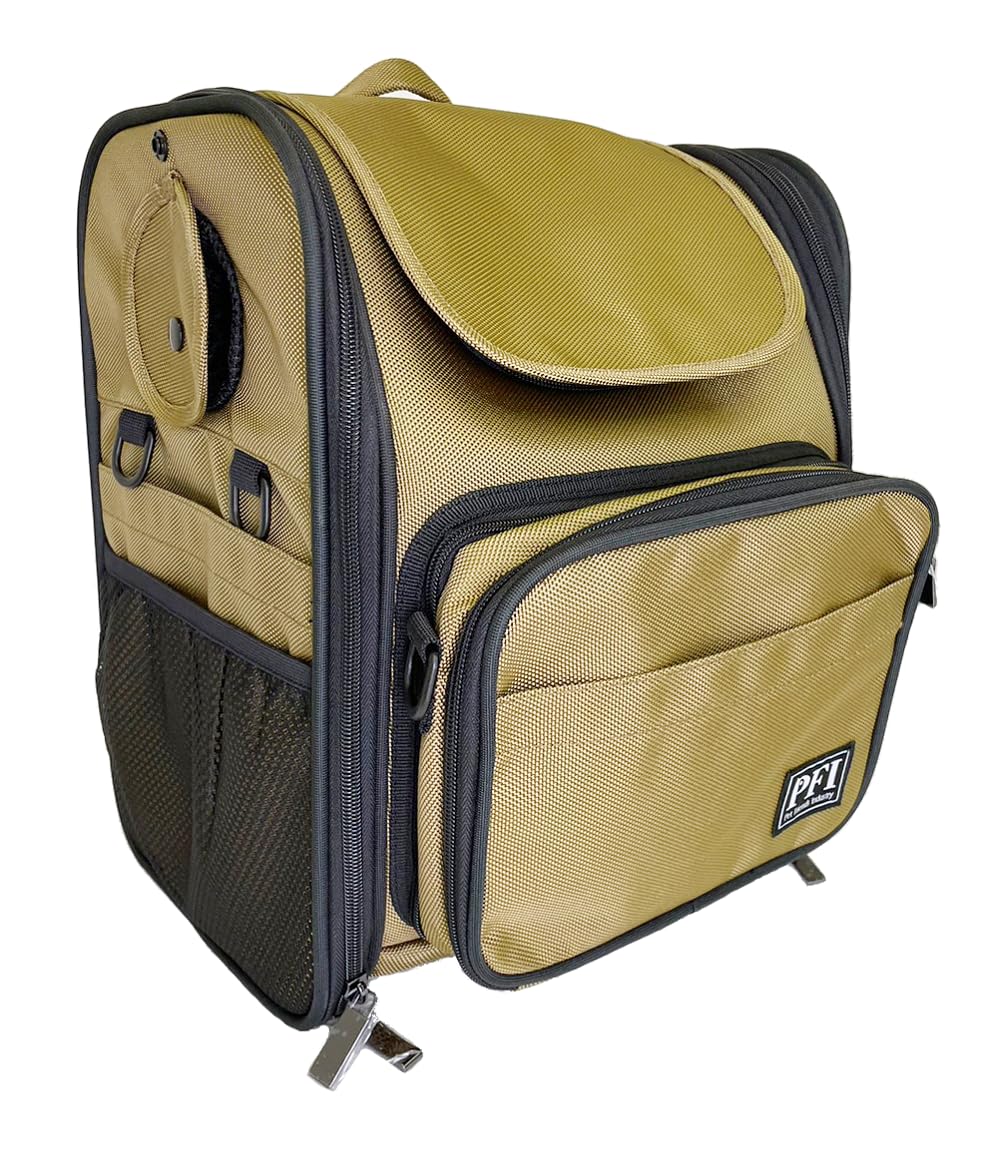 PFI ピーファイ ペットキャリー コンパクトタイプ カーキ 防災リュック Amazon.co.jp: PFI(ピーファイ) ペットキャリー