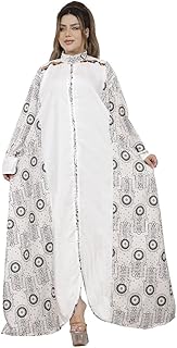 Abaya Big Size Outwear Printed Alamal Shop Casual For Women