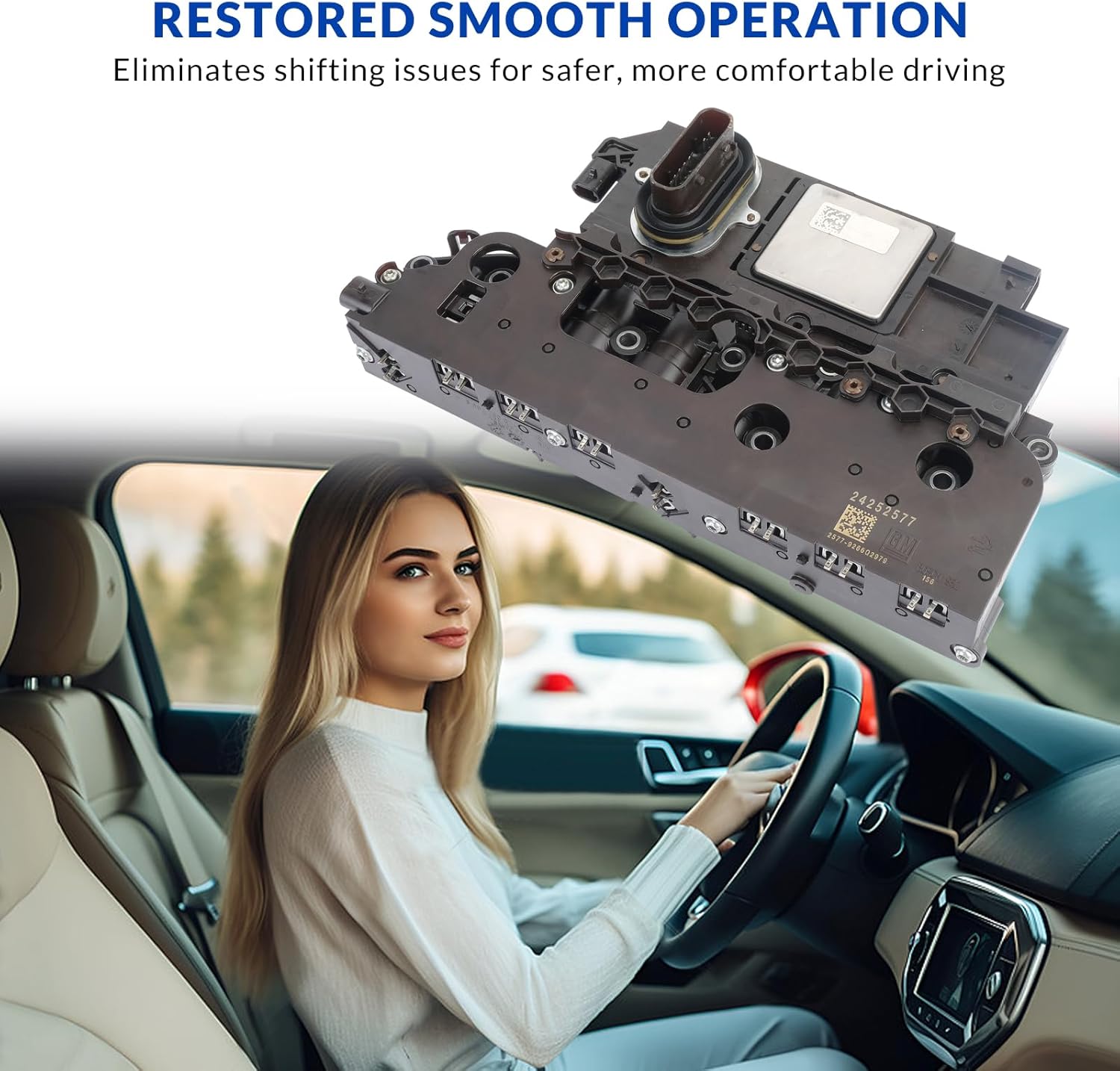 6T70 Transmission Control Module (TCM) Compatible with Chevy Cadillac Buick GMC Saturn 2007-2019 Replaces 24275869 24261875 24275870 24041871 24264346 24237552