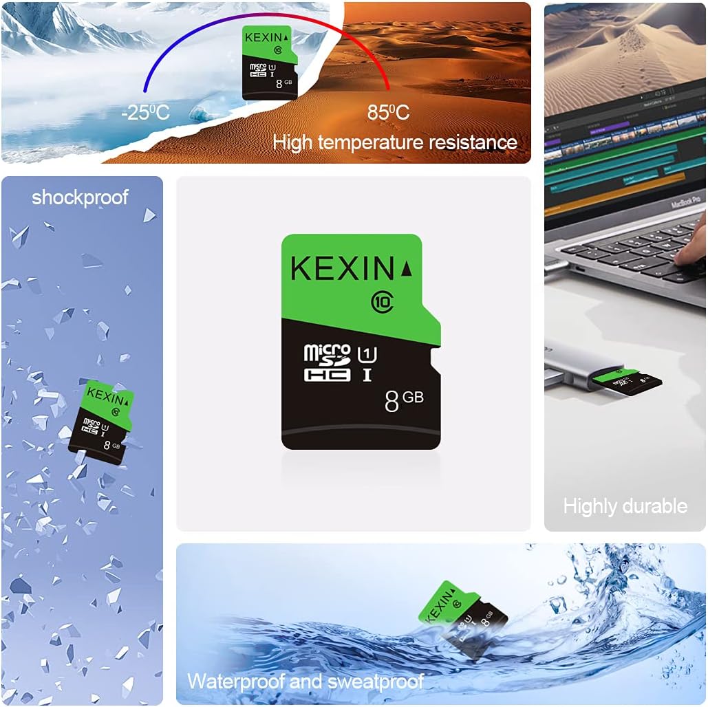 Bеѕt Prоmо KEXIN 20 Pack 8GB Micro SD Card MicroSDHC UHS-I Memory Cards Class 10, C10, U1