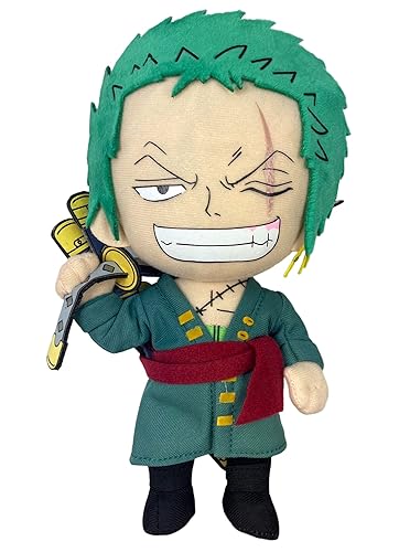 Great Eastern Animation GE-52803 One Piece 9" Roronoa Zoro Stuffed