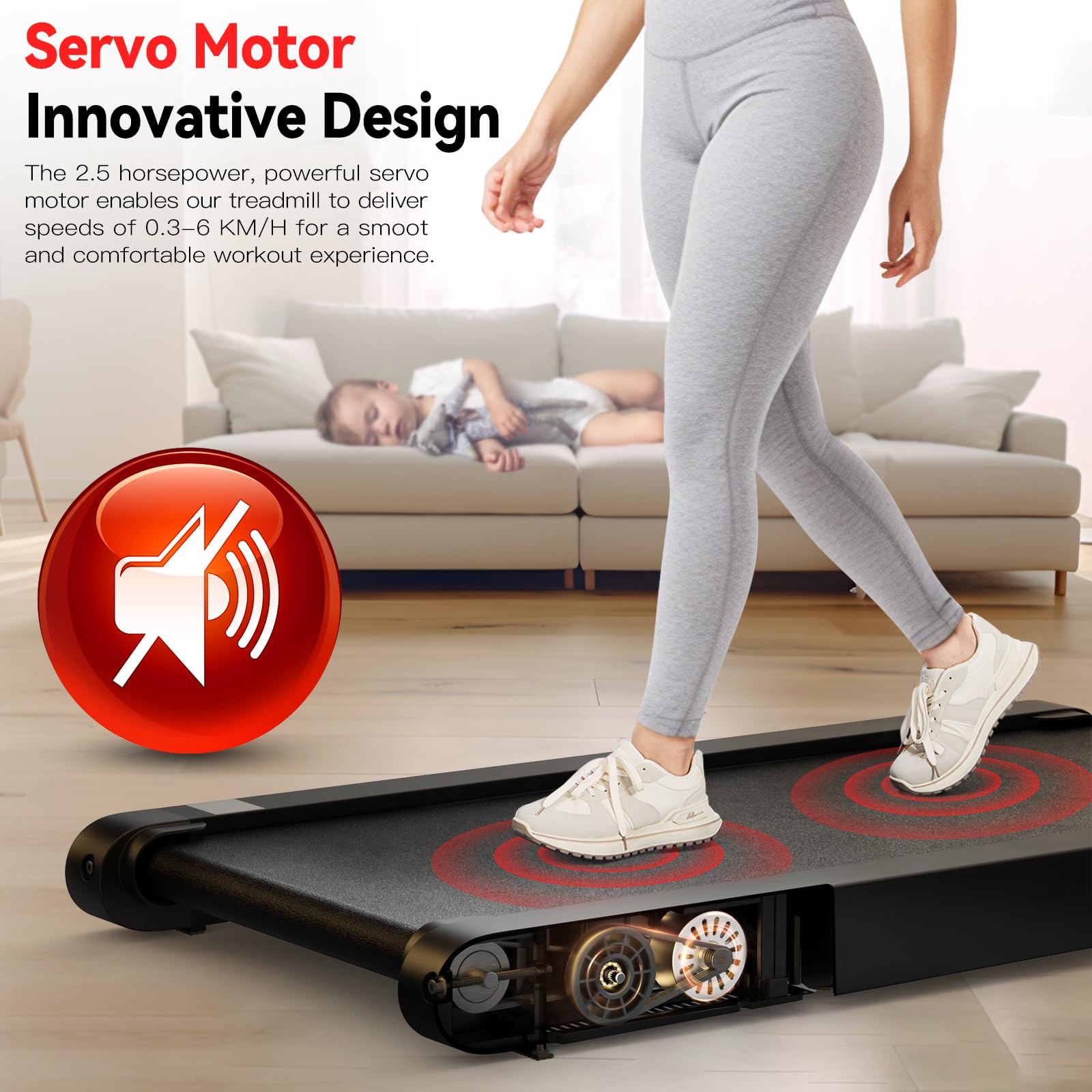3 in 1 Walking Vibration Pad für Laufband für Zuhause mit 6km/h or 12km/h den Heim, und Walking Vibration Pad Bürogebrauch und Fernbedienung Vibration für Zuhause und Büro